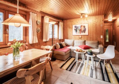 Fiesch - Chalet Annabelle - Ferienwohnung 3-Zimmer - Erdgeschoss - Wohnzimmer