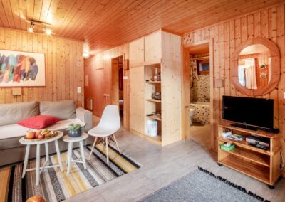 Fiesch - Chalet Annabelle - Ferienwohnung 3-Zimmer - Erdgeschoss - Wohnzimmer