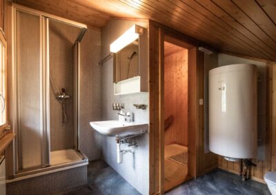 Fiesch - Chalet Annabelle - Ferienwohnung 5-Zimmer - Obergeschoss - Badezimmer
