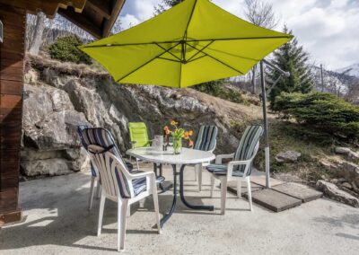 Fiesch - Chalet Annabelle - Ferienwohnung 5-Zimmer - Obergeschoss - Terrasse
